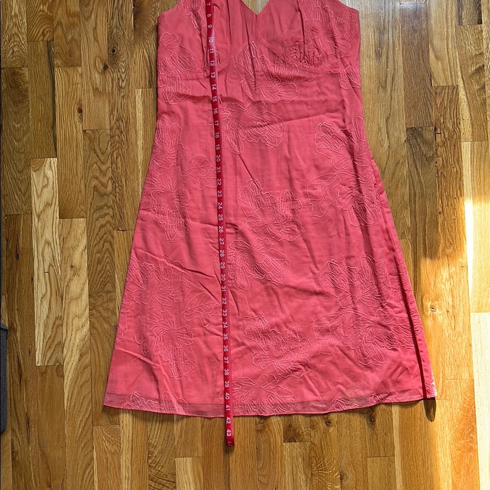 Ann Taylor Coral Halter Dress